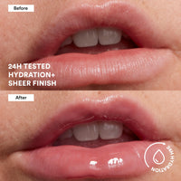 3INA MAKEUP - The Color Lip Oil 503 - Nude pink Lip Gloss with 24h Hydration & Hyaluronic Acid - Lipstick & Lip Balm