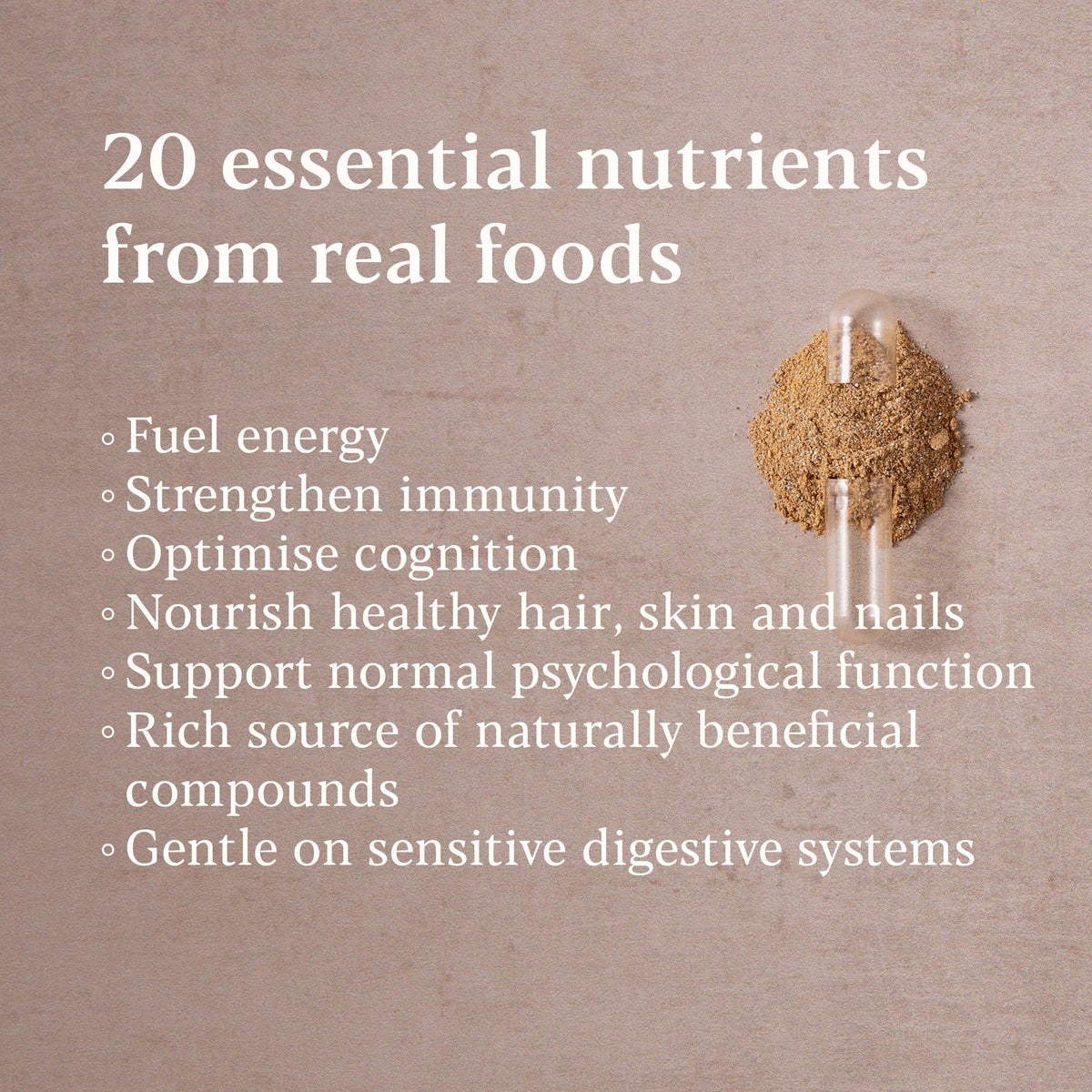 HIGHER NATURE Higher Nature Multivitamin for Women | Whole Food Multivitamin | 20 Essential Vitamins & Minerals | Vitamin C, D, K, B12, Iron, Zinc | True Food® Formula | UK Female Multivitamin | 60 Capsules