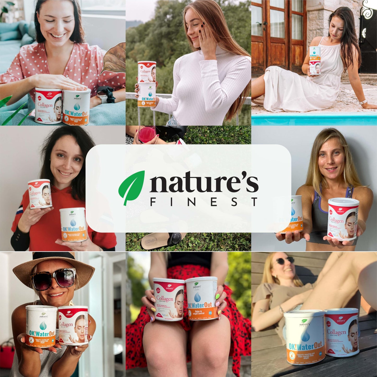Nature's Finest by Nutrisslim OK!Body Lift - Hydrolyzed Marine Collagen Powder Naticol (5000mg) for Skin Elasticity, Reduce Water Retention - Skin Lift Effect