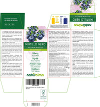 Bilberry or European Blueberry (Vaccinium myrtillus) Leaves and Fruits Naturalma - 150 g - 300 Tablets - Food Supplement - Natural and Vegan