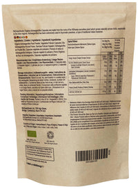 Ashwagandha Capsules | Organic | 1200mg per Serving | 180 Capsules | Stress Relief, Energy, Strength & Endurance | MySuperfoods