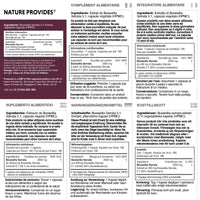 Nature Provides Boswellia Serrata Capsules 2000mg 5:1 Extract - 180 Vegan Caps - 6 Months Supply - 65% Boswellic Acid - Joint Support Supplement - Indian Frankincense