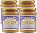 The Sauerkraut Co. Kimchi Kraut (4x500g) Spicy & Delicious, Packed Full of Pro-Gut Living Bacteria (Unpasteurised), Vital Vitamins & Minerals