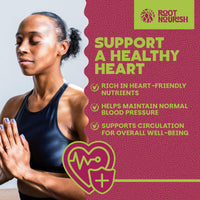 RootNourish Beetroot Gummies – High Strength Iron, Vitamin C, B12 & Folic Acid Supplement for Energy, Circulation, Tiredness & Immune Support – 60 Gummies