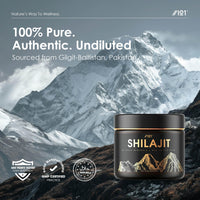 ALPHA01 Himalayan Shilajit Resin 30g – Gold Grade 100% Pure Gilgit-Baltistan Source – Rich in 80% Fulvic & Humic Acid, Minerals – by Alpha01