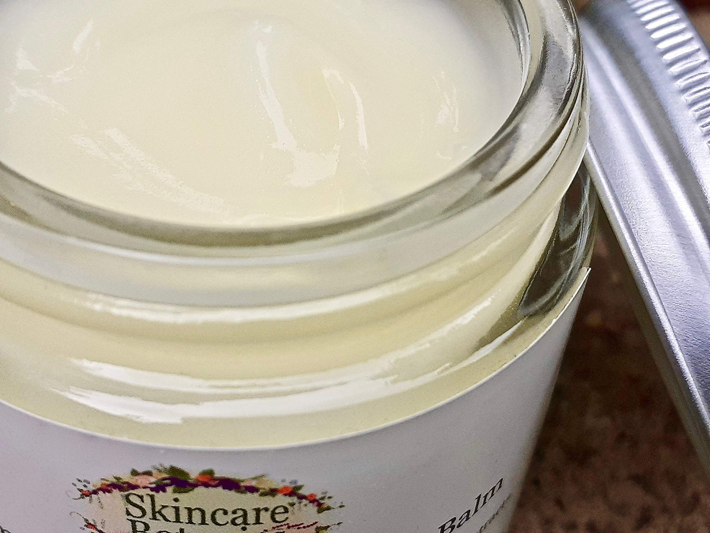 Skincare Botanics Organic & Natural Rosehip & Chamomile Eye Balm | Pure Plant Botanicals & Essential Skin Oils | Large 60 g. Glass Jar | Made in U.K.