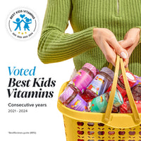 novomins Omega 3 6 9 for Children – with Vitamin D, E, and Perilla Oil 50 mg – Children's Vitamins – Vegan Alternative to Fish Oil – Gluten Free – Omega 3-30 Gummy Bears – Orange Flavour – Novomins