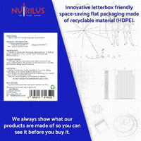 Nutrilus Vitamin K2 MK-7 120 Daily Capsules 100mcg - Highly Bioavailable - Vegan Supplement - Bone Health - Calcium Distribution