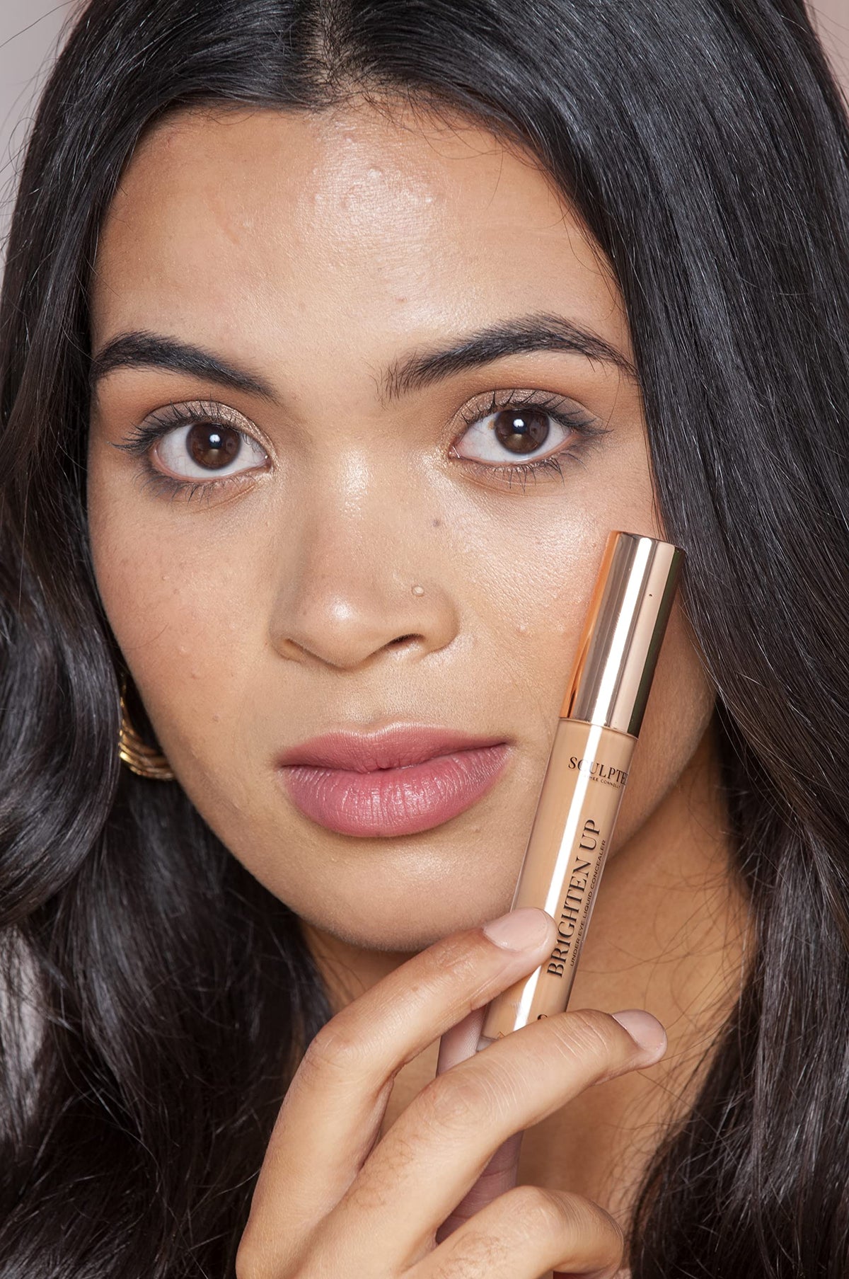 SCULPTED by Aimee Connolly Brighten Up Under Eye Concealer from Sculpted by Aimee (Ginger) - 5ml Light Coverage Mineral Liquid Makeup Concealer for Hydrating Delicate Skin & Dark Circles with Niacinamide and Hyaluronic Acid