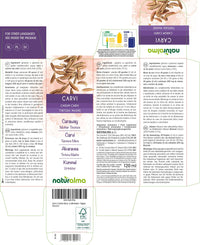 Caraway (Carum carvi) Fruits Alcohol-Free Mother Tincture Naturalma - Liquid Extract Drops 120 ml - Food Supplement - Vegan