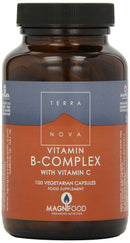 TERRANOVA B Complex With Vitamin C Capsule- 100 Vegicaps