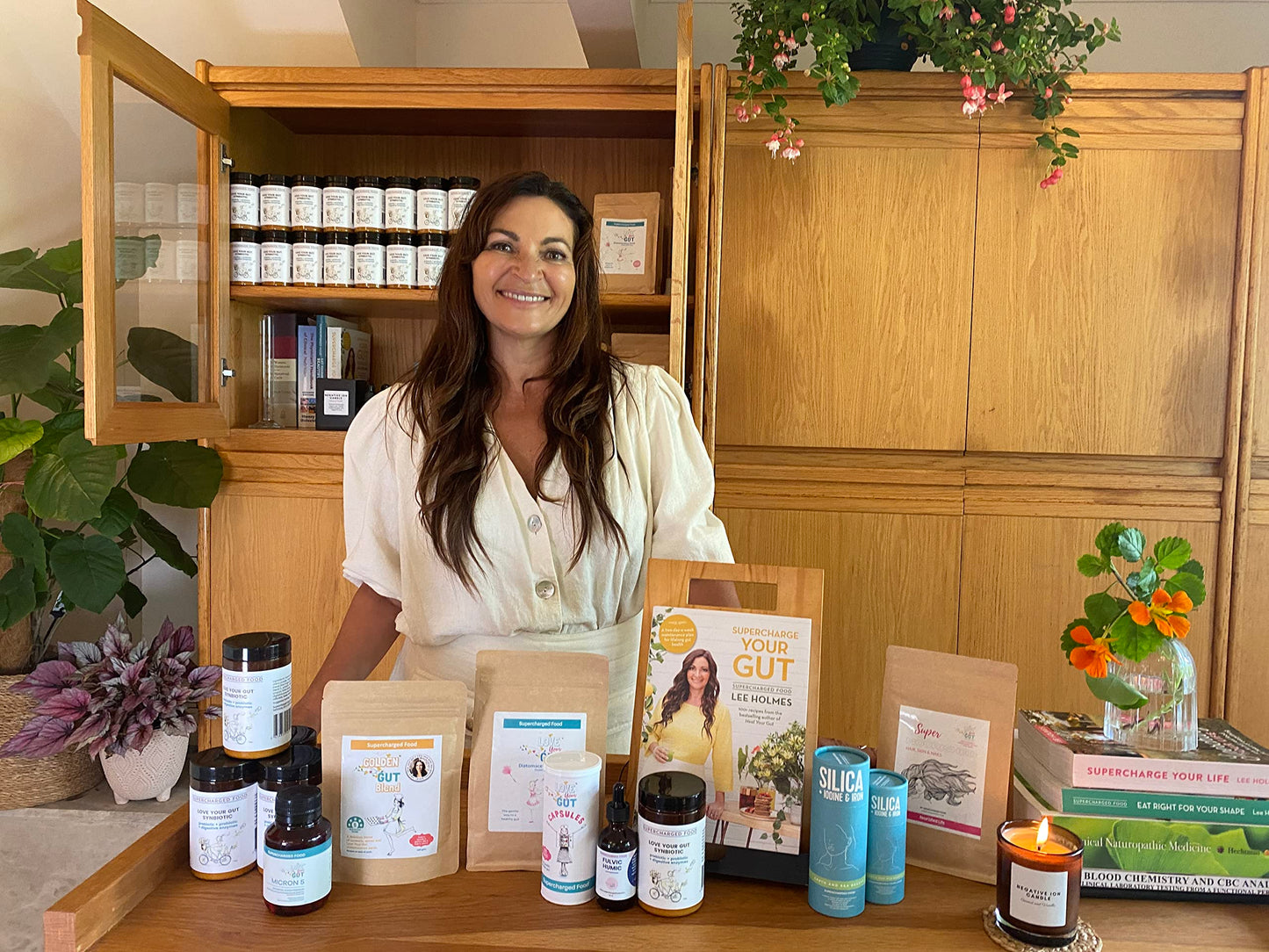 Love Your Gut Synbiotic, Prebiotics, Probiotics, Dietary Fibre and Digestive Enzymes 120g, by Supercharged Food