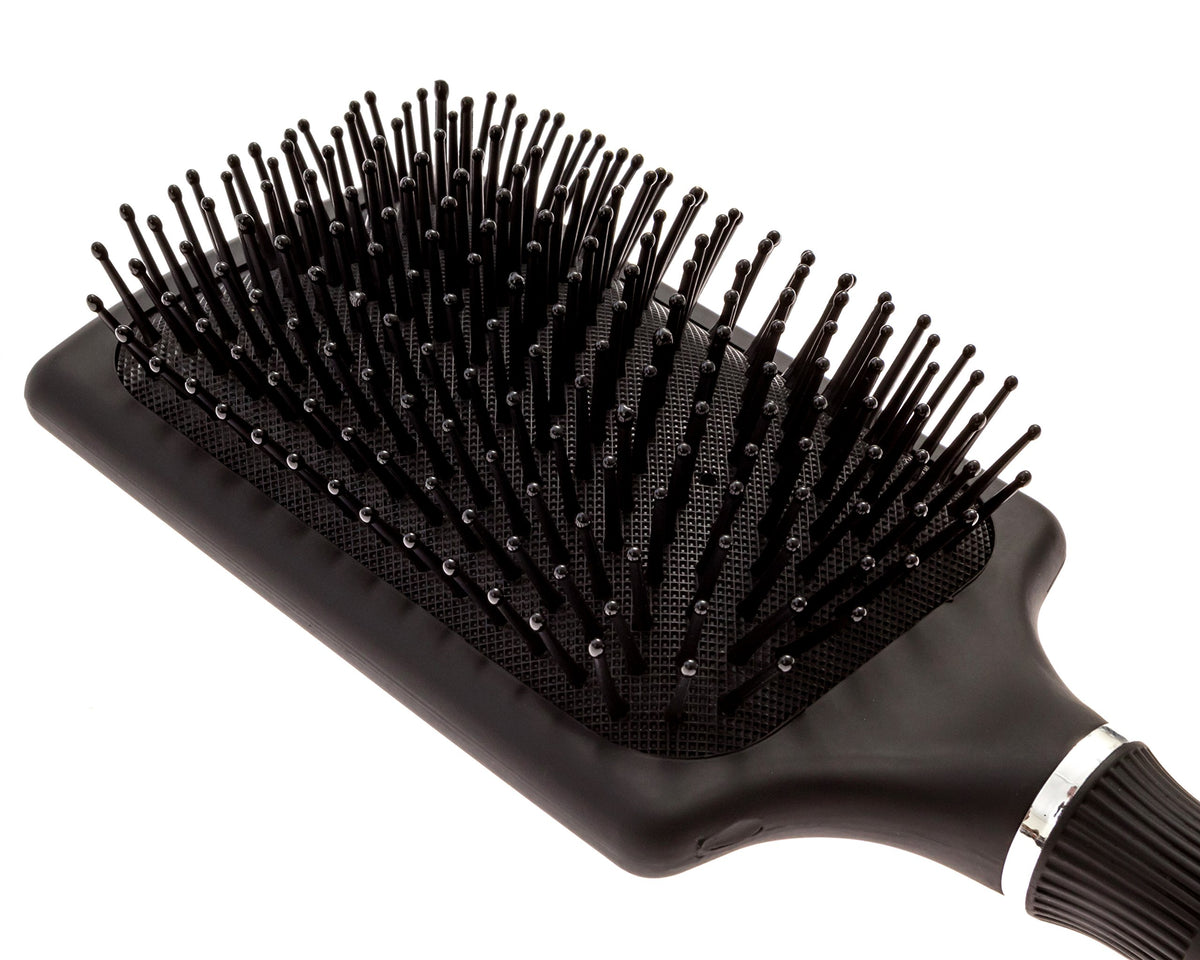 Smart Salon Professional Paddle Hair Brush For Blow Drying - Professional Straightening & Smoothing Hair Brush For All Hair Lengths. Makes Blow Drying And Brushing Your Hair Easier, Whilst Also Being Soft On Your Scalp.