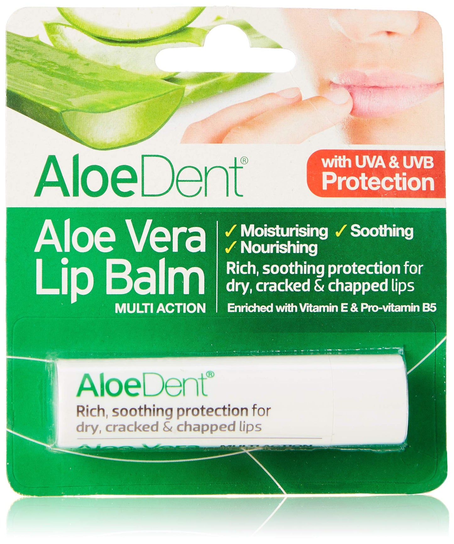 Aloe Dent Aloe Vera Lip Balm 1-Pieces