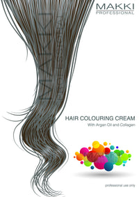 Makki MAKKI HAIR COLOURING CREAM - SHADE NO 5.00 Light Brown Intense - Large 100ml