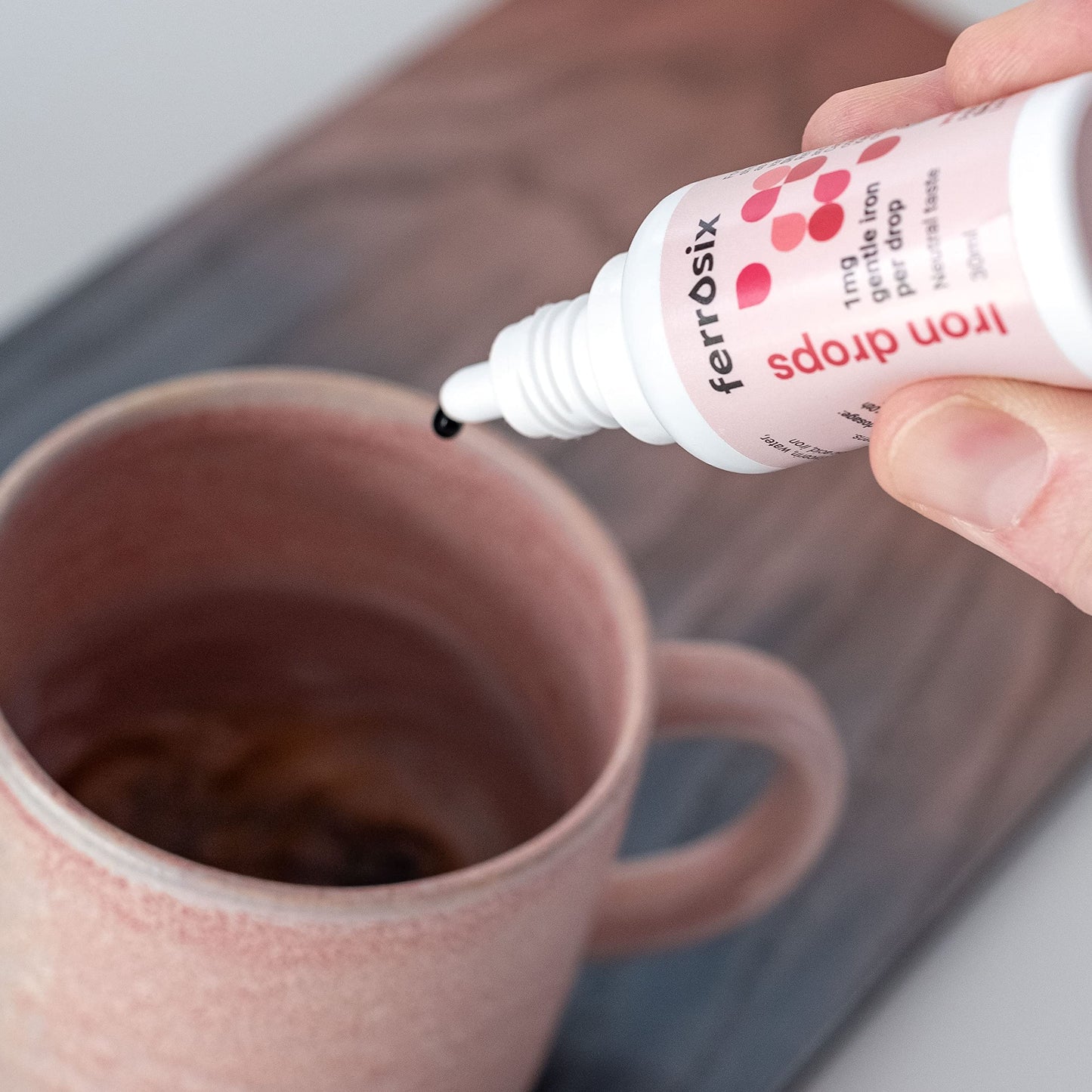 Gentle Iron Drops, Liquid Iron Bisglycinate, Highly Concentrated. Vegan, with Added Vitamin C for Fast Absorption.