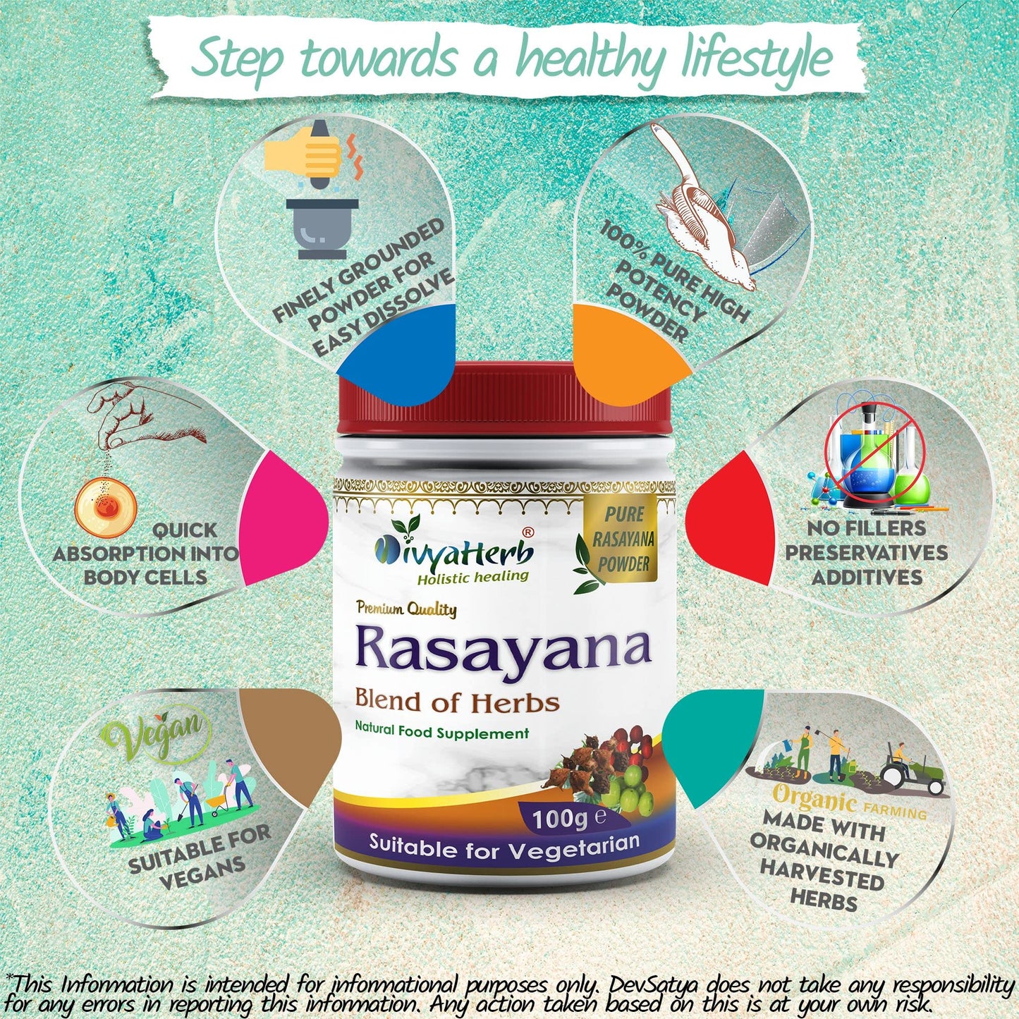 DivyaHerb Rasayana Powder 100grm, Natural, (Pack of 1)
