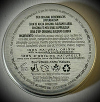 Burt's Bees Moisturizing Retro Lip Balm Tin with Vitamin E & Peppermint - The Original Beeswax Lip Balm - 8.5g / 0.3oz - Made in U.S.A. - It's like a minty chill pill for dry lips