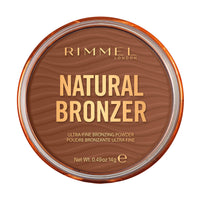 Rimmel Natural Bronzer, Silky-Smooth & Ultra-Fine Bronzing Powder, 004 Sunbathe, 14g