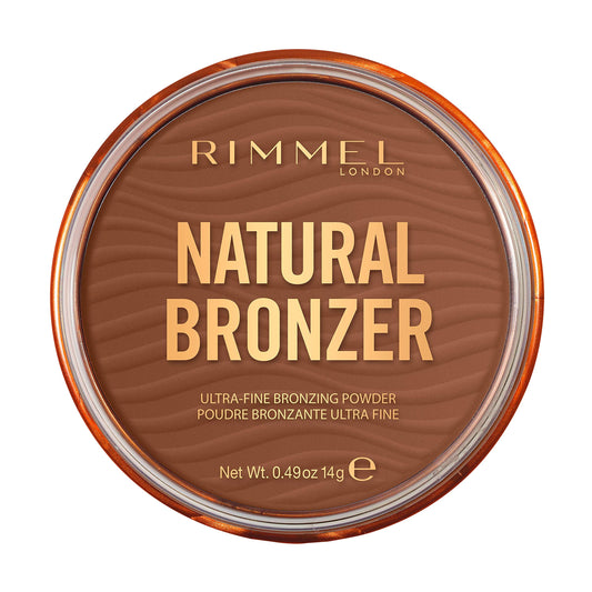 Rimmel Natural Bronzer, Silky-Smooth & Ultra-Fine Bronzing Powder, 004 Sunbathe, 14g