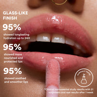 3INA MAKEUP - The Color Lip Oil 362 - Soft pink Lip Gloss with 24h Hydration & Hyaluronic Acid - Lipstick & Lip Balm