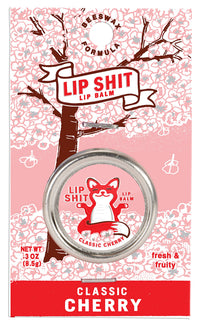 Blue Q Cherry Lip Shit Lip Balm -