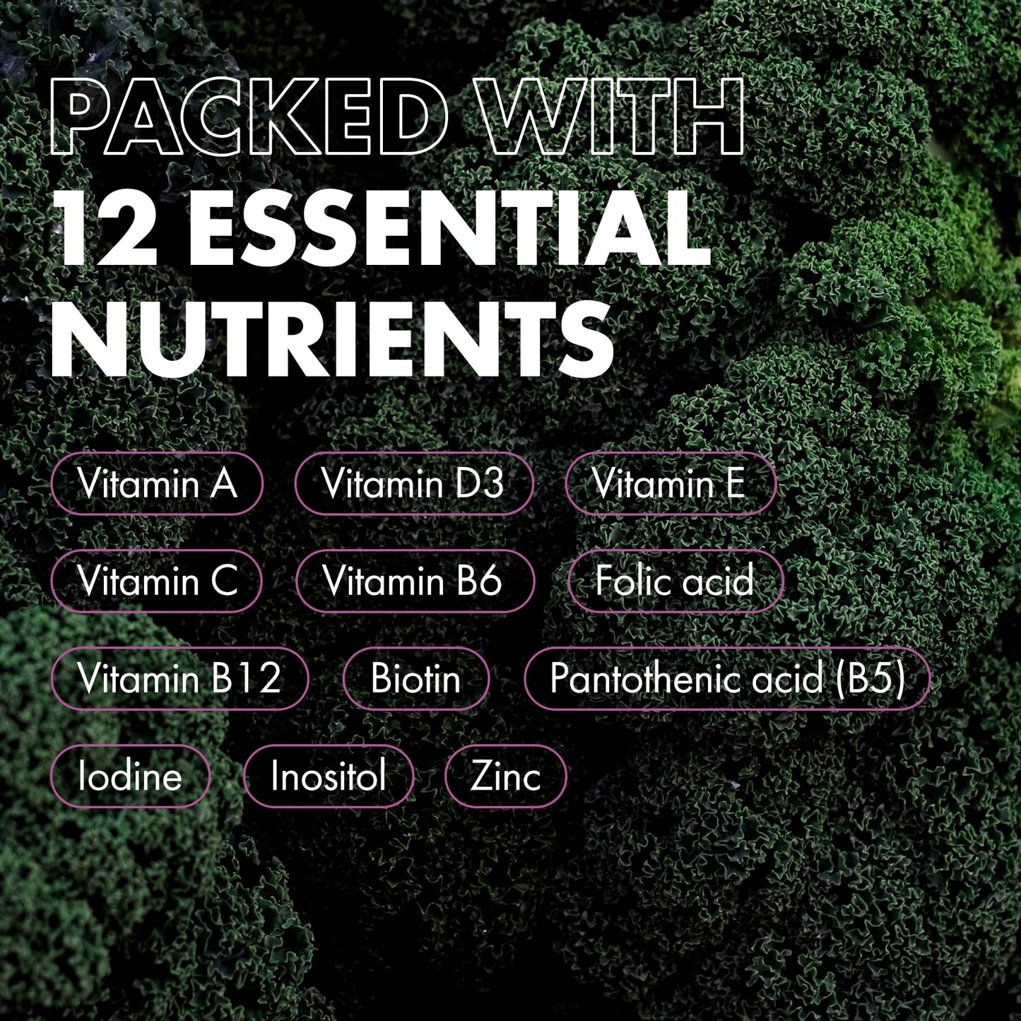 Incite Nutrition Multivitamin Gummies. 120 Strawberry Flavour Chewable Biotin Gummies. Contain Vitamins A, B6, B12, C, D3, E, Folic Acid and Zinc. 2 Month Supply of Multivitamins for Adults