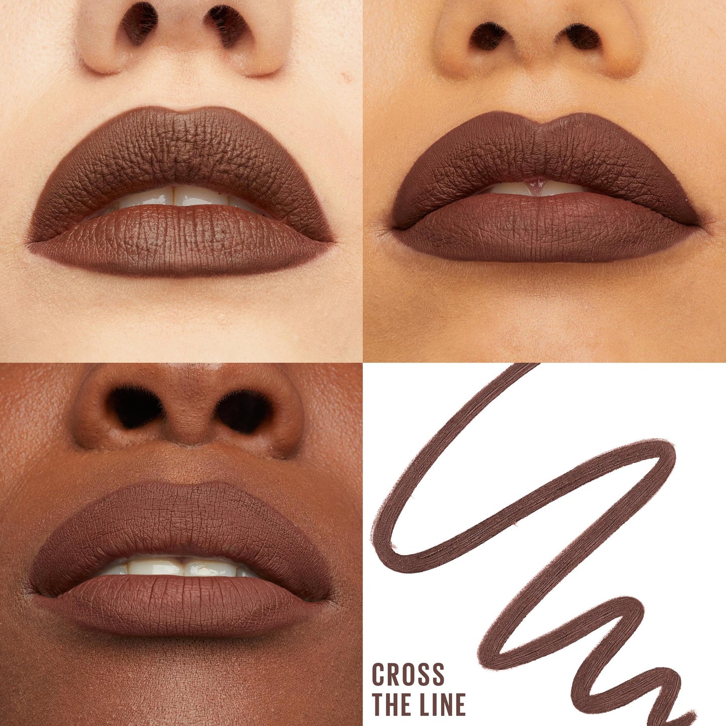 Maybelline New York Lifter Liner Lip Liner, Long-Lasting Creamy Colour, Smooth Application and Comfortable Feel, With Hyaluronic Acid and Jojoba Oil, Available in 10 Shades, Shade: Cross The Line