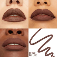 Maybelline New York Lifter Liner Lip Liner, Long-Lasting Creamy Colour, Smooth Application and Comfortable Feel, With Hyaluronic Acid and Jojoba Oil, Available in 10 Shades, Shade: Cross The Line