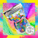 Tub's bath bombs Rainbow Colourful Bath Rocks Bath Bombs Green Blue Yellow Red Purple Fizz Vegan Approved Pride Made in UK by Tub's Bath Bombs
