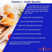Nutrilus Rosehip Extract 120 Capsules 5000mg - High Strength Vegan Supplement - Rosa canina with Vitamin C - Bones & Cartilage - UK Made