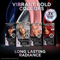 L'Oreal Paris L'Oréal Paris Permanent Hair Colour, Long-Lasting Shine and Intense Colour, For up to 8 Weeks, Preference Vivids (Colorista), Bright Red 8.624, x1 pack