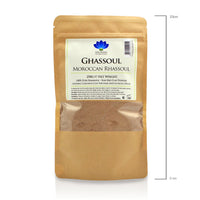 Innovative Naturopathics Rhassoul Clay - Detox, Hair & Face Mask for Deep Pore Cleansing - 250g - Ultra Pure Moroccan Ghassoul