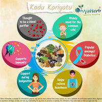 DivyaHerb Kadu and Kariyatu Powder