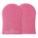 Velvotan VELVOTAN Original Double Sided Tanning Mitt - Pink - Self Tanning Applicator for Stain-Free Hands, Washable & Reusable, Use with Any Fake Tan