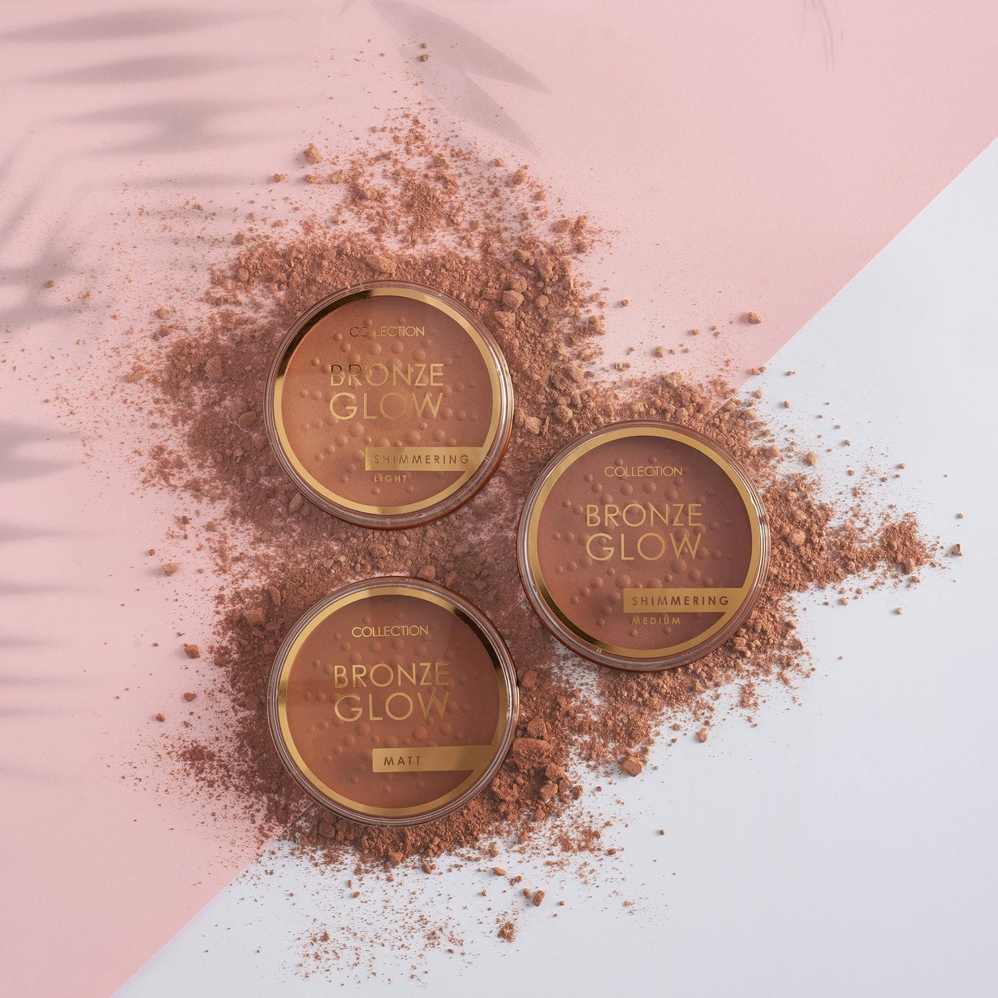 Collection Cosmetics Bronze Glow, Highly Pigmented Bronzer, 15g, Shimmering Light, Packaging may vary