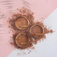 Collection Cosmetics Bronze Glow, Highly Pigmented Bronzer, 15g, Shimmering Light, Packaging may vary