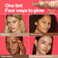 Max Factor Glow Framer, 30 Hazel, Bronzing and Illuminating Tint, Blends contour and highlight, Soft Shimmers, Bronzing Pigments, Weightless, Easy to Blend Formula, 30ml