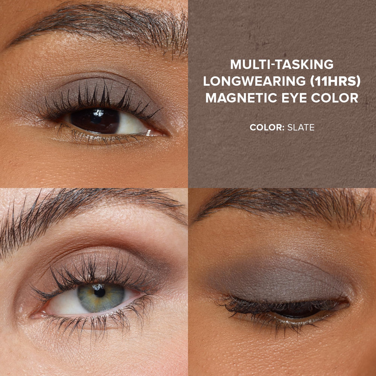 NUDESTIX Magnetic Matte Eye Colour No. 06 Slate 2.8 g