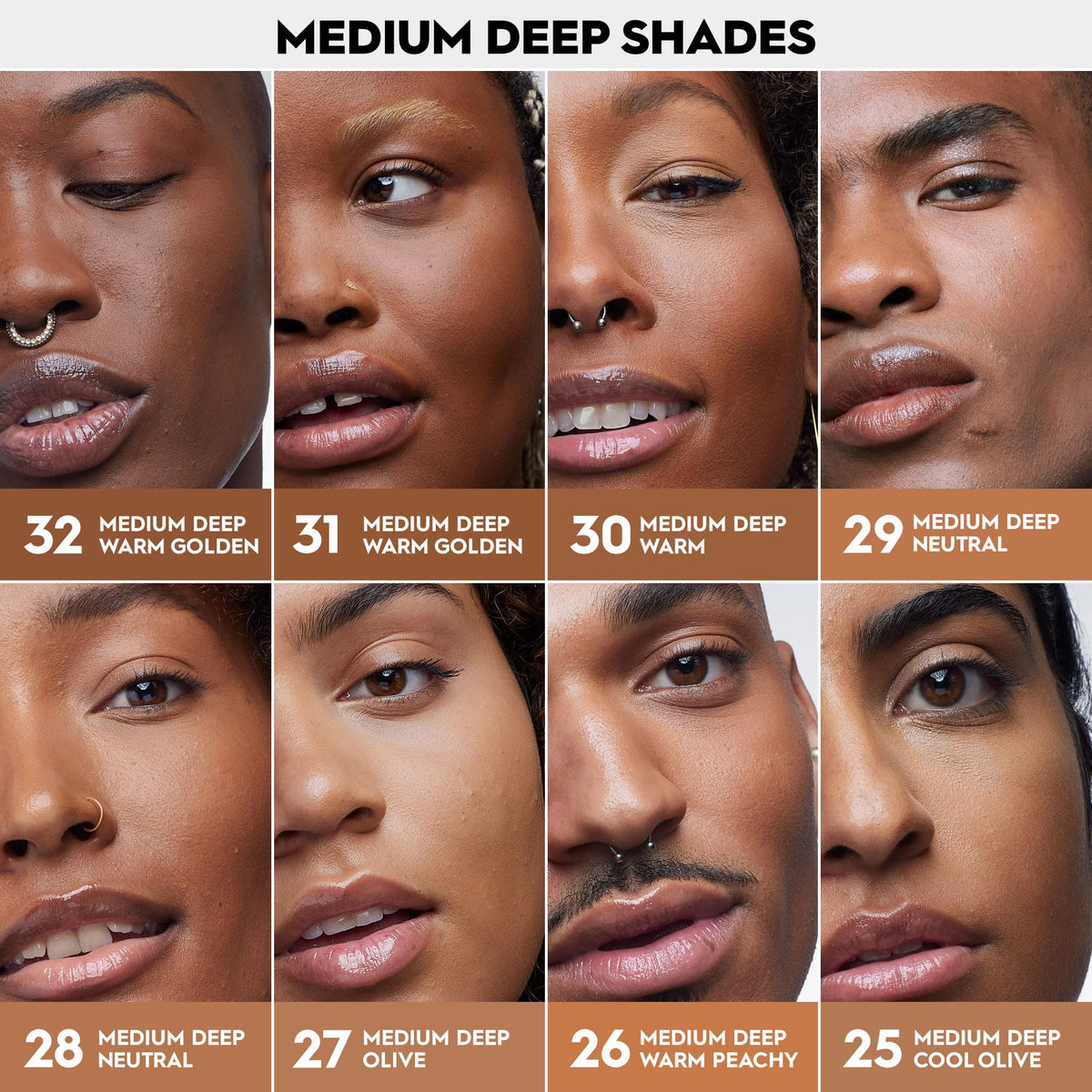 Urban Decay Face Bond Waterproof Foundation, With 3% Niacinamide, Lasts up to 24hr, Shade: 27 - Medium Deep Olive, 30ml