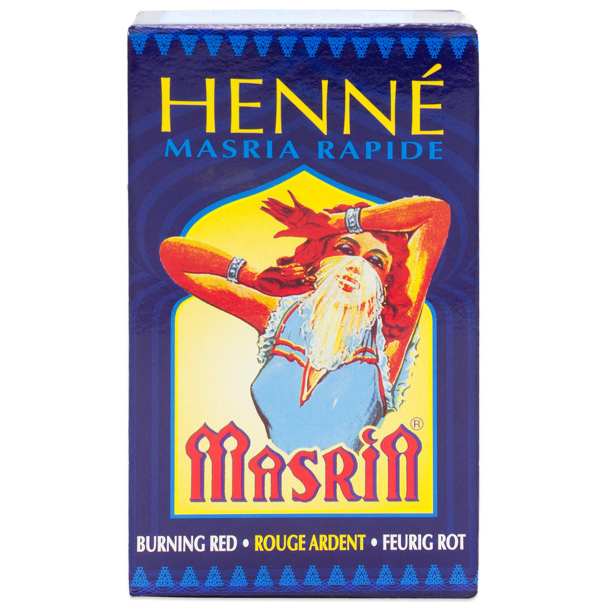 Hennedrog Henna Burning Red Henna hair colouring
