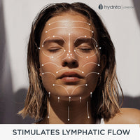 Hydrea London Face Brush - Natural Bristle Dry Facial Cleansing Skin Exfoliator, Gentle Scrub & Exfoliating, Helps Lymphatic Flow – FSC® Certified Beechwood.