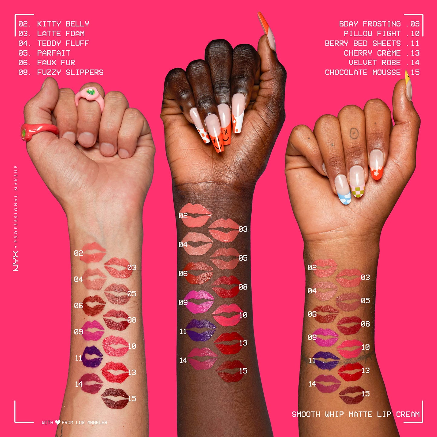 NYX PROFESSIONAL MAKEUP NYX Professional Makeup Liquid Lipstick, Matte Lip Cream, Ultra-Vibrant Shades, With Shea & Cocoa Butter, Smooth Whip, Shade: Pancake Stacks