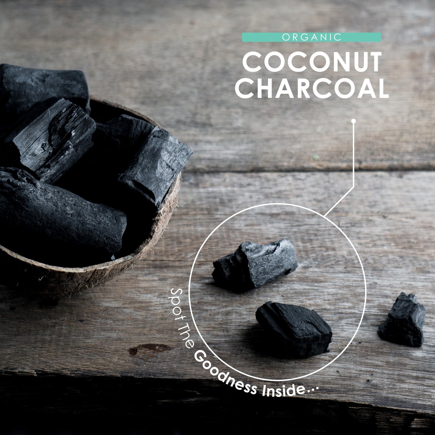 ALPHA01 Organic Activated Coconut Charcoal 2000mg – 180 Vegan Capsules – Bloating & Gas, Digestion & Flatulence Natural Relief – Resealable and Recyclable Pouch by Alpha01