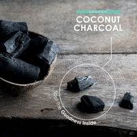 ALPHA01 Organic Activated Coconut Charcoal 2000mg – 180 Vegan Capsules – Bloating & Gas, Digestion & Flatulence Natural Relief – Resealable and Recyclable Pouch by Alpha01
