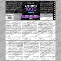 BANDINI Bandini® L-CARNITINE Carnipure® | 100 Vegan Tablets 100 Days | High Strength L Carnitine Tartrate Supplement | Reduces Tiredness & Fatigue | Energy & Metabolism Support | Pre-Workout Formula 1000mg