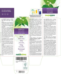 Nettle (Urtica dioica) Leaves and Roots Alcohol-Free Mother Tincture Naturalma - Liquid Extract Drops 120 ml - Food Supplement - Vegan