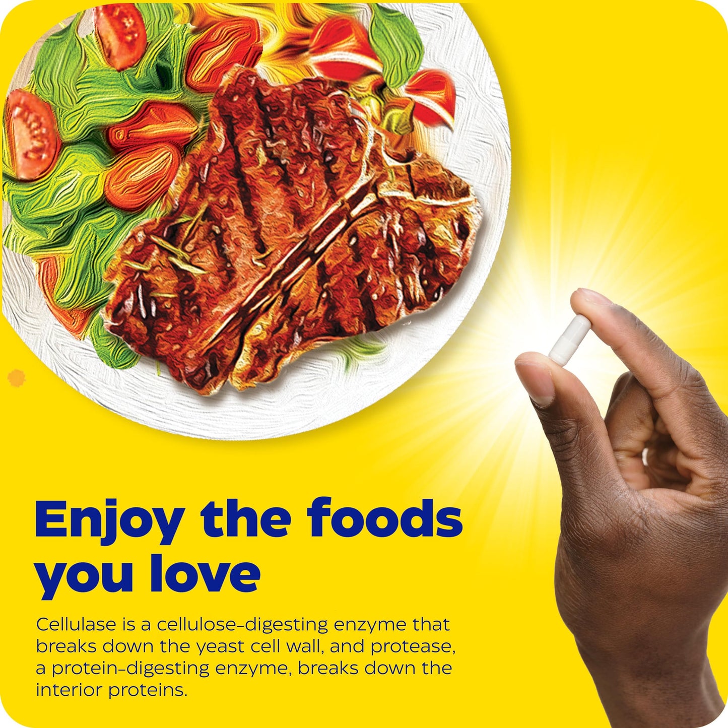 Enzymedica ENZYMEDICA - Candidase (84 Capsules) | for Balanced Yeast Levels, Therapeutic Enzymes Supplements, Candida Systemic Enzymes Blend, Nutrient Supplements, Gut Health Supplement, Vegan, Dairy Free