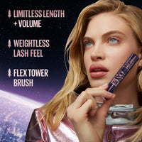 Maybelline Purple Mascara, Lash Sensational Sky High Volumizing & Thickening, Eyelash Lengthening, Flake-Free Formula, Washable Coloured Mascara, Full Volume Mascara, Colour: Plum Twilight
