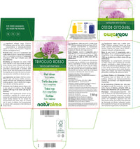 Naturalma Red Clover (Trifolium pratense) herb with Flowers NATURALMA | 150 g | 300 Tablets of 500 mg | Food Supplement | Natural and Vegan